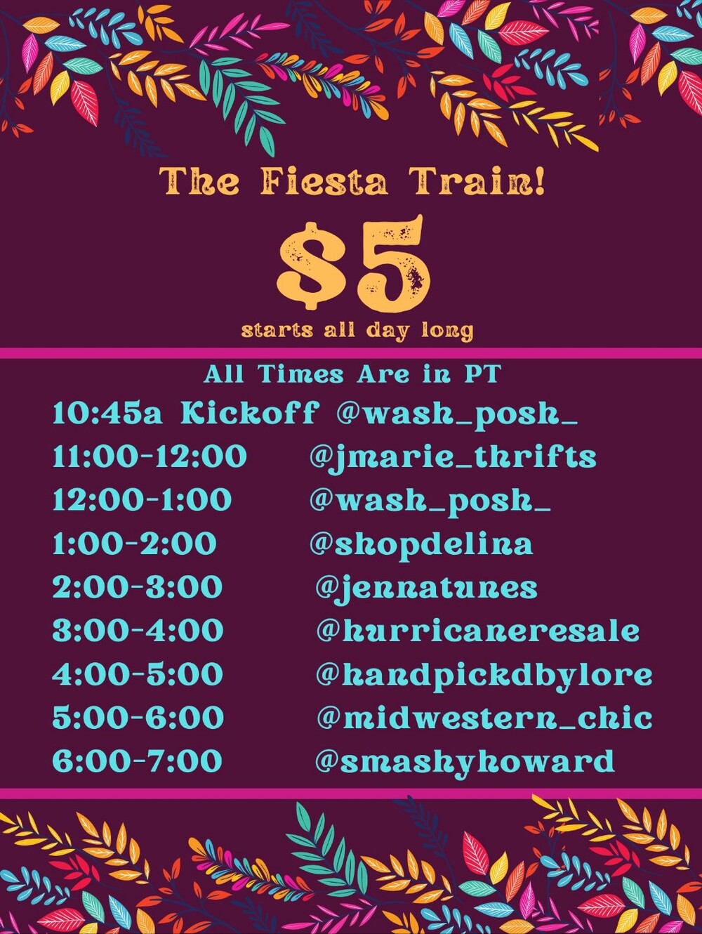 ✨💃 Fiesta Train is LIVE 10/17 💃✨ - Picture 4 of 4